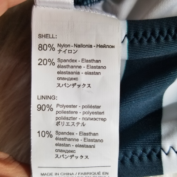 3×$25 Cupshe Striped Bikini Top Size Medium - Picture 3 of 5